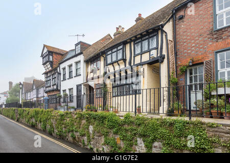 Alle Heiligen Straße Hastings Altstadt Hastings East Sussex Stockfoto