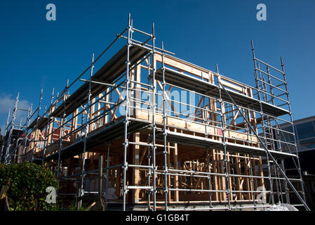 Wohnungsbau Stockfoto