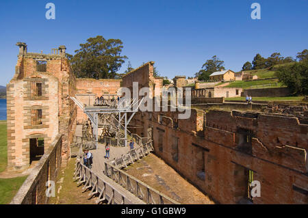 Port Arthur Strafkolonie, Gefängnis, Tasmanien, Australien Stockfoto