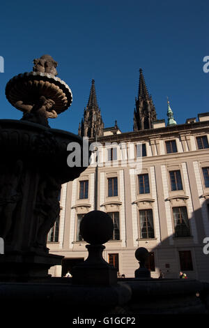 In der Nähe der St.-Veits-Dom in Prag Stockfoto