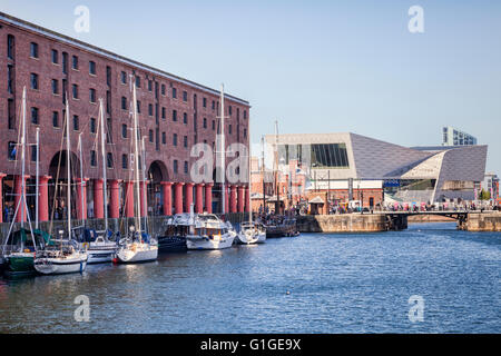 Museum von Liverpool aus Albert Dock, Liverpool, England, Großbritannien Stockfoto