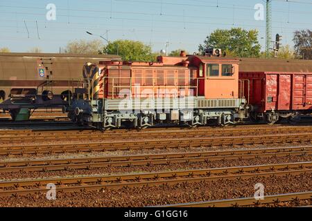 Güterzug-Wagen Stockfoto