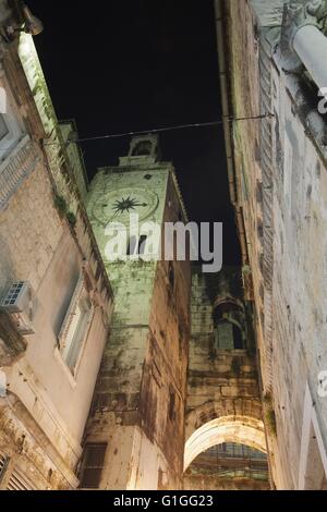 Altstadt von Split Stockfoto