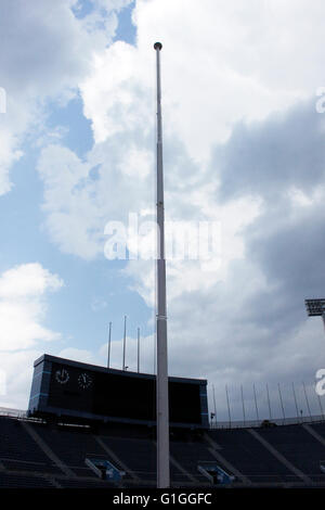 Nationalstadion, Tokyo, Japan wird durch das neue Nationalstadion als Austragungsort für die Olympischen Spiele 2020 in Tokio ersetzt werden. Stockfoto