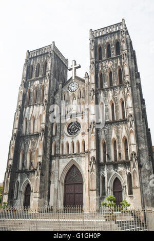 Str. Joseph Kathedrale, Hanoi Stockfoto