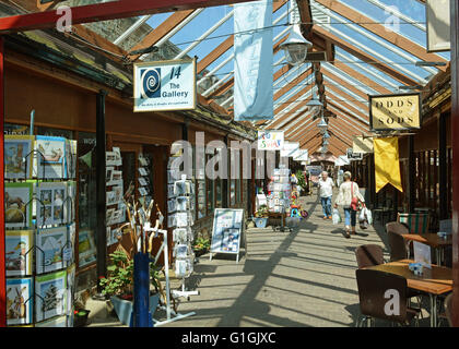 Torrington historischen Marktstadt und Bürgerkrieg Website Nord-Devon Stockfoto