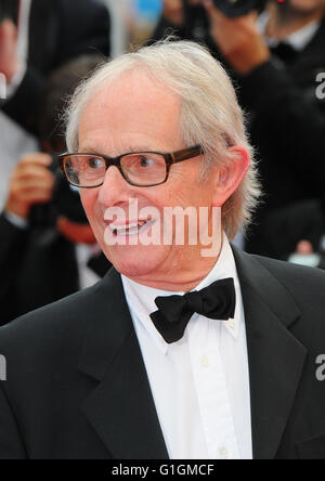 14. Mai 2014 - Cannes Ken Loach nimmt an den Filmfestspielen von Cannes. Stockfoto