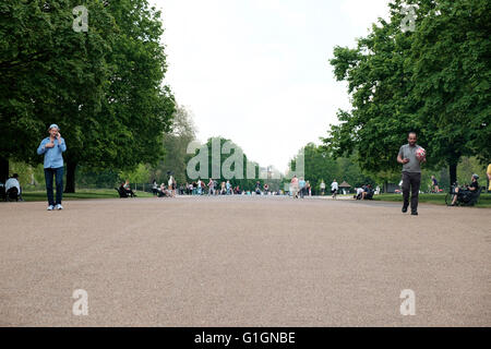 Der Breite Fuß, Kensington Gardens, Hyde Park, London Stockfoto