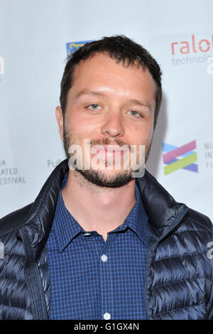 Niagara Falls, Kanada. 13. Mai 2016. Kanadische Premiere von König Bube von Direktor Felix Thompson im Teatro Seneca Königin. Im Bild, Felix Thompson. Bildnachweis: EXImages/Alamy Live-Nachrichten Stockfoto