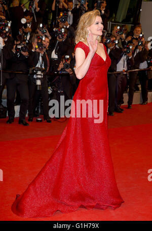 Cannes, Frankreich. 15. Mai 2016. Genna Davis Schauspielerin die netten Jungs. Premiere 69 Th Cannes Film-Festival Cannes, Frankreich-Diw89546 die netten Jungs. Premiere 69 Th Cannes Film Festival Credit: Allstar Bild Bibliothek/Alamy Live-Nachrichten Stockfoto