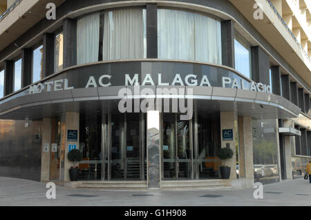 AC Hotel Malaga Palacio Marriott 5 Sterne in Malaga Spanien Stockfoto