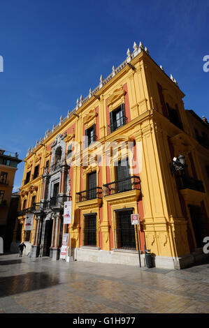 Bischofsresidenz in Malaga Zentrum Stockfoto