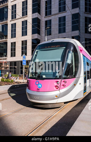 Midland Metro, Birmingham, West Midlands, England, Großbritannien Stockfoto