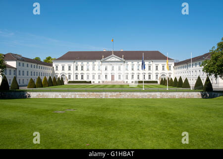 Das Bellevue Palace Heimat des Bundespräsidenten in Berlin Deutschland. Stockfoto