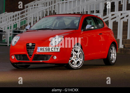 2009 Alfa Romeo Mito italienischen Kleinwagen Stockfoto