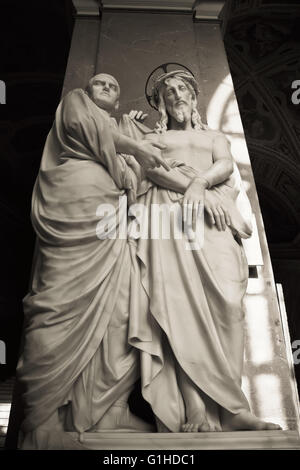 Skulptur "Ecce Homo" in der Basilika Sankt Johannes im Lateran, Rom Stockfoto