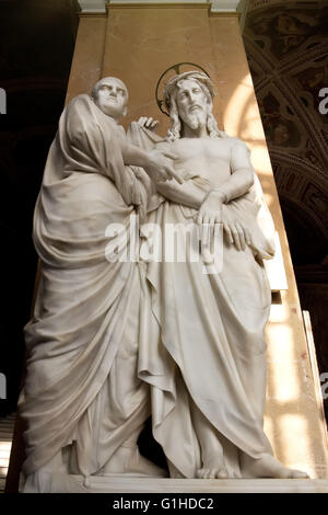 Skulptur "Ecce Homo" in der Basilika Sankt Johannes im Lateran, Rom Stockfoto