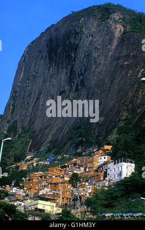 Rosinha Favela Rio De Janeiro Brasilien Stockfoto