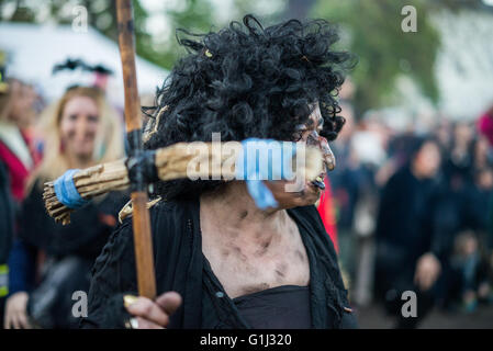 Die Verbrennung der Hexen-Feier, Kampa Park, Prag, Tschechische Republik Stockfoto