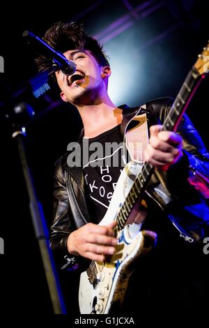 Mailand, Italien 16. Mai 2016 die Kolors live auf Alcatraz in Mailand Credit durchzuführen: Roberto Finizio / Alamy Live News Stockfoto