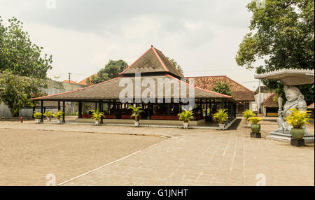 Sultanat Palast in Yogyakarta. Java, Indonesien Stockfoto