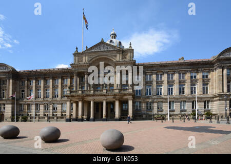 Rathaus, Birmingham. Stockfoto