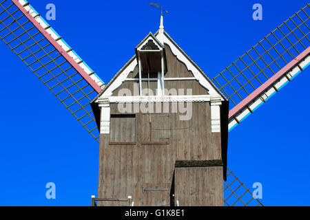 Die Koelewei Mühle (1765) in Brügge, Belgien Stockfoto