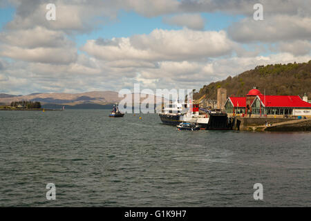 Oban Bay Schottland Vereinigtes Königreich Stockfoto