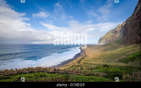 Madeira Insel wilden Bucht Calhau Das Achadas Stockfoto