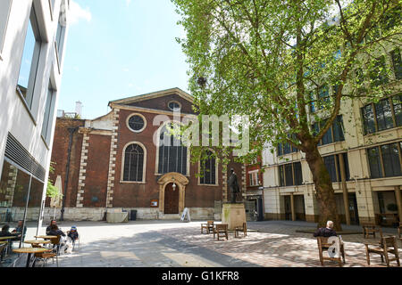 Pfarrkirche St. Mary-le-Bow Bow Kirchhof Cheapside London UK Stockfoto