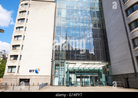 Registrierte BT Group Büro Newgate Street London UK Stockfoto