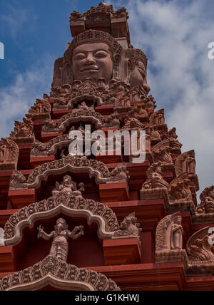 Stadt-Säule-Schrein, ein heiliges Symbol in Surin, Thailand Stockfoto