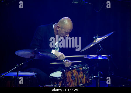 Britischer jazz-Rockgruppe erhalten den Segen Durchführung am Palladium Theater in Warschau, Polen. Warszawa. Stockfoto