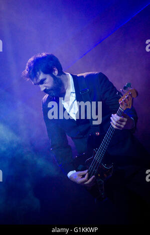 Britischer jazz-Rockgruppe erhalten den Segen Durchführung am Palladium Theater in Warschau, Polen. Warszawa. Stockfoto