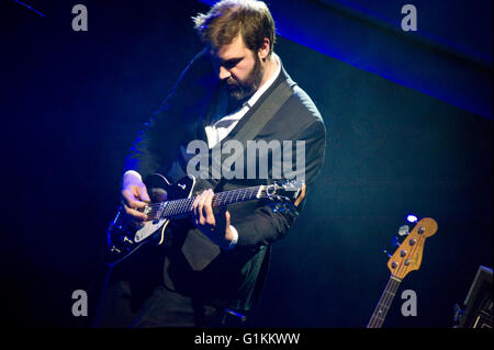 Britischer jazz-Rockgruppe erhalten den Segen Durchführung am Palladium Theater in Warschau, Polen. Warszawa. Stockfoto