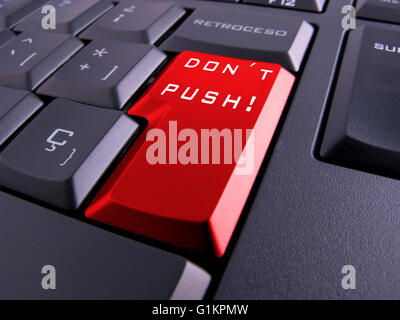 Bild einer Tastatur mit schönen Symbolen. Stockfoto