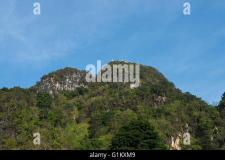 Buddha im Wat Tham Seua (Tiger Cave), Krabi, Thailand Stockfoto