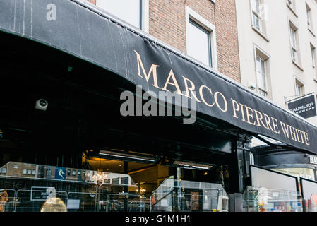 Marco Pierre White Steakhouse Grill und Restaurant, Dawson Street, Dublin, Irland Stockfoto