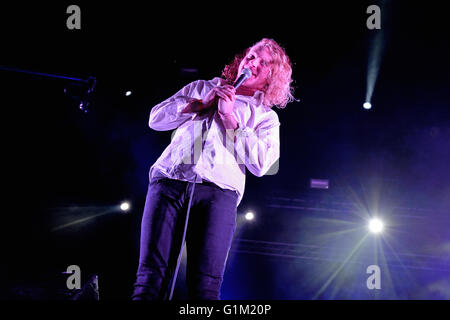 BILBAO, Spanien - NOV 01: The Orwells (Band) live-Musik-Show in Bime Festival am 1. November 2014 in Bilbao, Spanien. Stockfoto