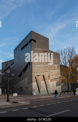 Judisches Museum (Jüdisches Museum) Altbau entwickelt Philipp Gerlach im Jahr 1735, Neubau von Daniel Libeskind in 2001, Berli Stockfoto