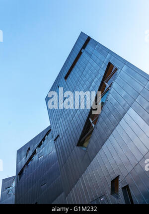 Judisches Museum (Jüdisches Museum) Altbau entwickelt Philipp Gerlach im Jahr 1735, Neubau von Daniel Libeskind in 2001, Berli Stockfoto