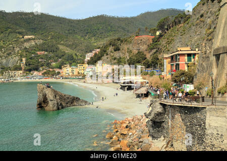 Monterosso al Mare, Cinque Terre, Ligurien, Italien Stockfoto