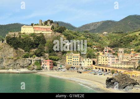 Monterosso al Mare, Cinque Terre, Ligurien, Italien Stockfoto