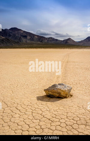 Racetrack Playa, Death Valley Nat. Park, Kalifornien Stockfoto