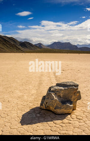 Racetrack Playa, Death Valley Nat. Park, Kalifornien, Death Valley Stockfoto