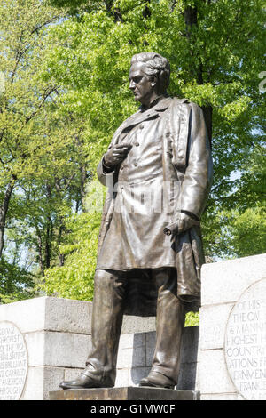 Dr. J. Marion Sims Statue, Central Park, New York, USA Stockfoto