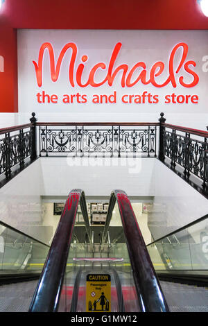 Michaels Arts And Crafts Store, NYC Stockfoto