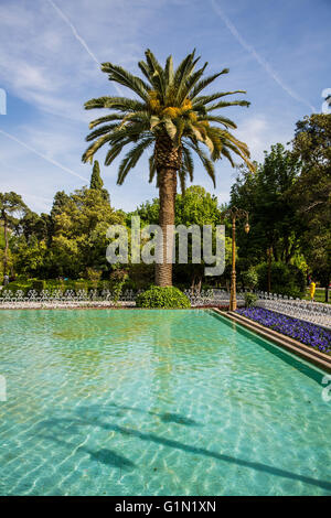 Eram Garten ein beliebtes Ferienziel in Shiraz, Iran Stockfoto