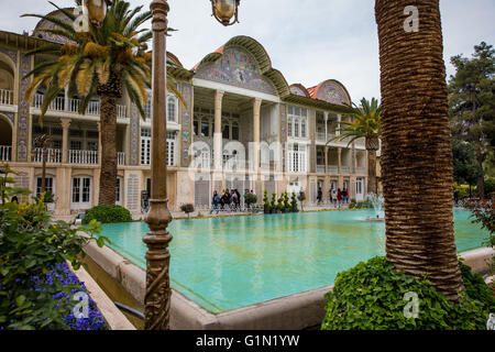 Eram Garten ein beliebtes Ferienziel in Shiraz, Iran Stockfoto