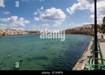 Marsaskala Resort auf der Insel Malta im Mittelmeer Stockfoto